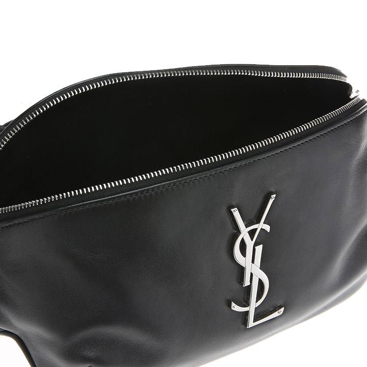 Buy Saint Laurent Monogram Leather Belt Bag 'Black' - 590076 03U0E 1000